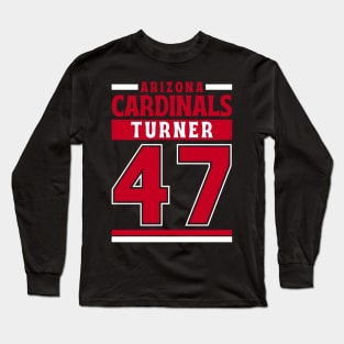 Arizona Cardinals Turner 47 American Football Edition 3 Long Sleeve T-Shirt